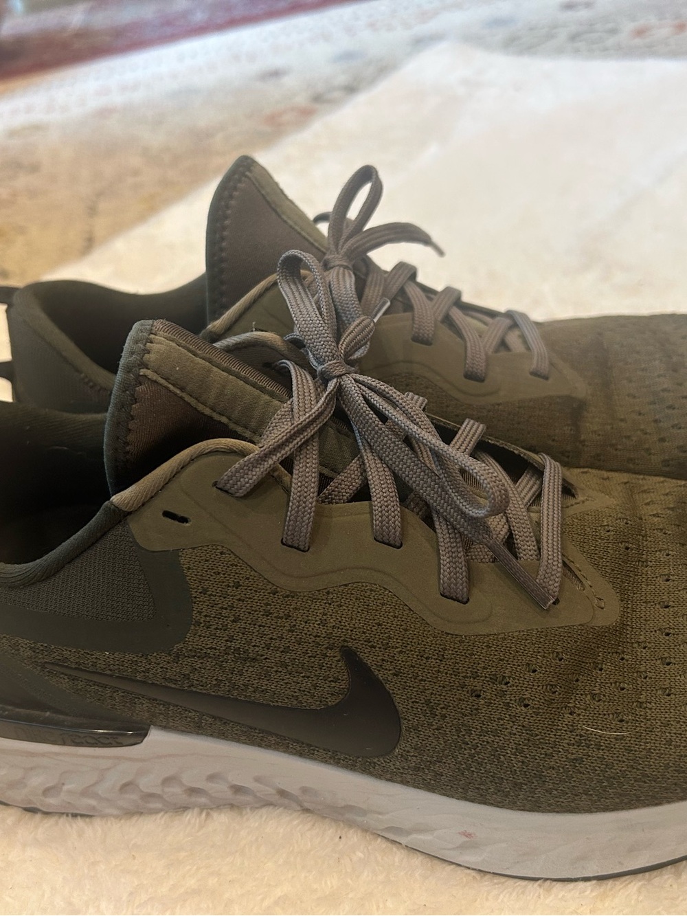 Nike Women's Olive Green Athletic Sneakers
